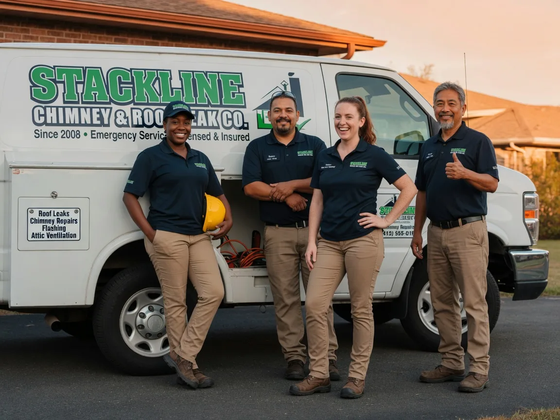 Chimney flashing repair company in Prague, NE